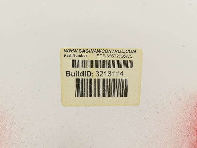 Saginaw SCE-66ST2626WS Slope Top Workstation Electrical Enclosure 66x26x26"