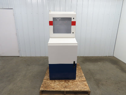 Saginaw SCE-66ST2626WS Slope Top Workstation Electrical Enclosure 66x26x26"