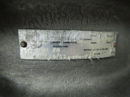 Buhler Miag USP-50 Rotary Airlock Feeder Valve 316SS 10x10" Round Flange 16" OD