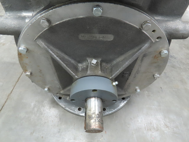 Buhler Miag USP-50 Rotary Airlock Feeder Valve 316SS 10x10" Round Flange 16" OD