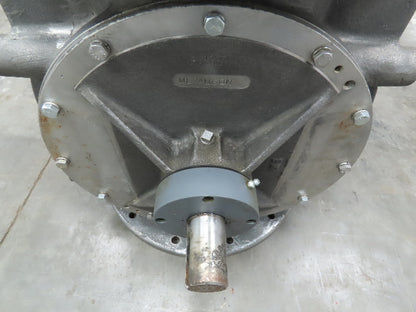 Buhler Miag USP-50 Rotary Airlock Feeder Valve 316SS 10x10" Round Flange 16" OD