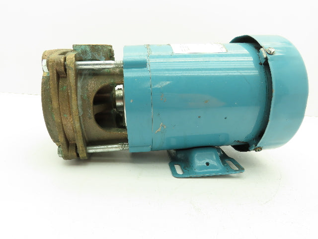 Bluffton 5034 Bronze Centrifugal Coolant Pump 1" NPT 1/2 HP 3450 RPM 3Ph Motor