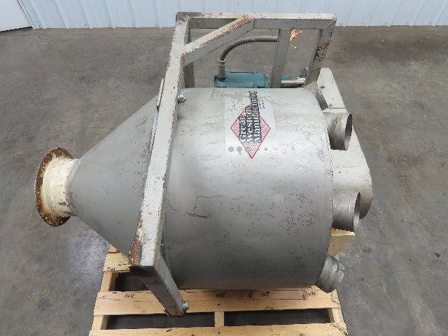 Great Western 8-Outlet Stream Divider Splitter Gravity-Flow Hopper Bin .5Hp 460V