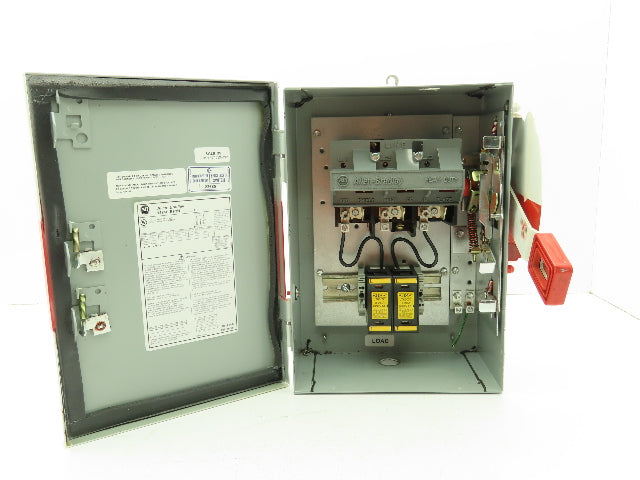 Allen Bradley 1494H-BF3N Safety Disconnect Enclosure 30A 600V Modified