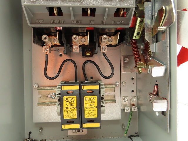 Allen Bradley 1494H-BF3N Safety Disconnect Enclosure 30A 600V Modified