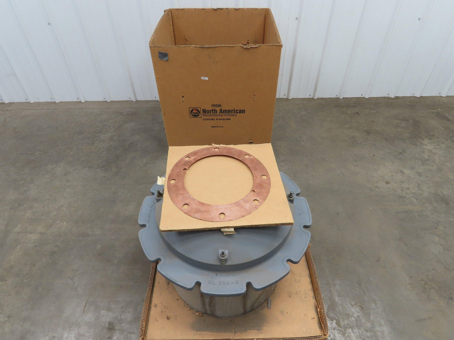 Fives North American Round Flanged Industrial Gas Combustion Burner