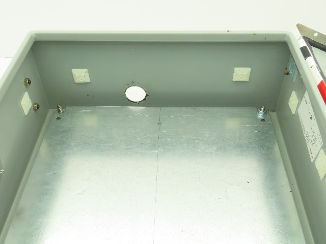 Hoffman CSD16166 Electrical Enclosure 16x16x6" Wall Mount Backplate Knockout