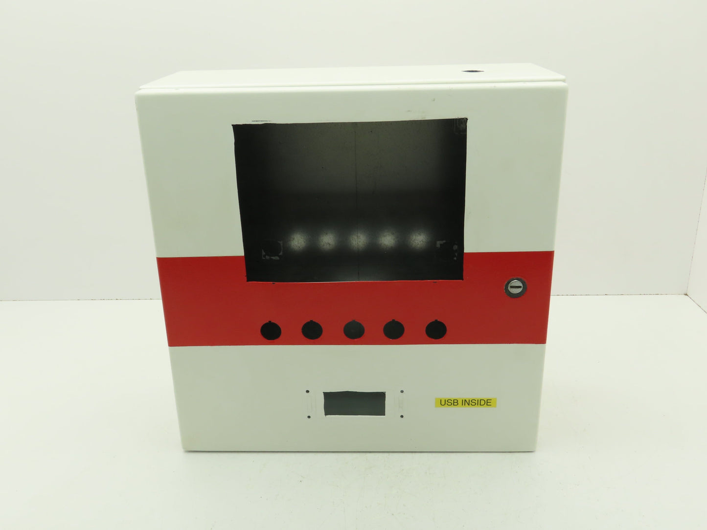 Hoffman CSD16166 Electrical Enclosure 16x16x6" Wall Mount Backplate Knockout