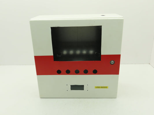 Hoffman CSD16166 Electrical Enclosure 16x16x6" Wall Mount Backplate Knockout