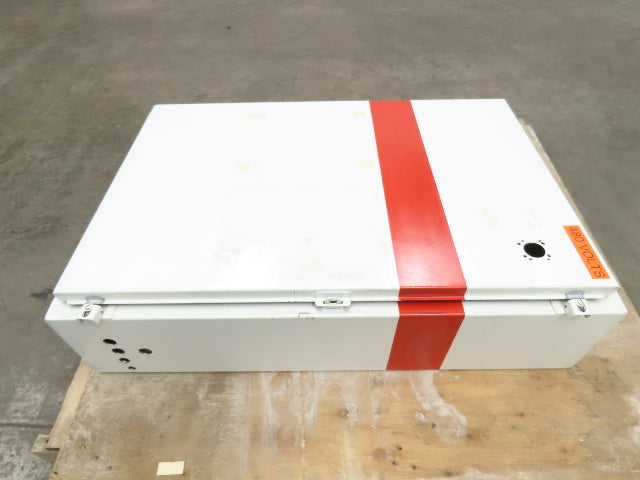 Wiegmann N12362408 Electric Enclosure 26x24x8" Wall Mount Backplate Knockouts