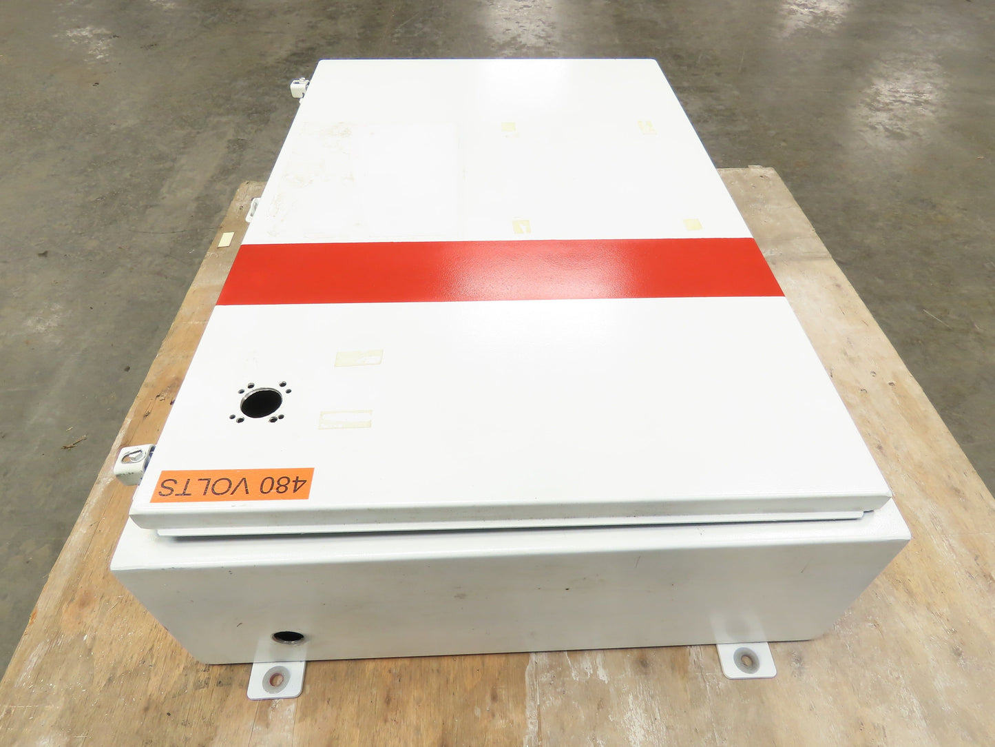 Wiegmann N12362408 Electric Enclosure 26x24x8" Wall Mount Backplate Knockouts