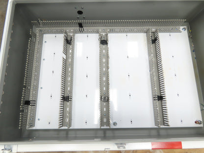 Wiegmann N12362408 Electric Enclosure 26x24x8" Wall Mount Backplate Knockouts