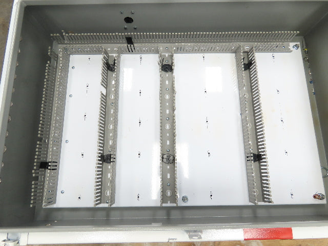 Wiegmann N12362408 Electric Enclosure 26x24x8" Wall Mount Backplate Knockouts