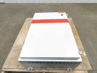 Wiegmann N12362408 Electric Enclosure 26x24x8" Wall Mount Backplate Knockouts