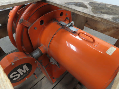 Gleason SM211001-220-12-P-1 Cord Reel 600 VOLT 200 AMP 60' of 8/2 Cable 150 FPM