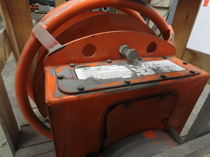 Gleason SM211001-220-12-P-1 Cord Reel 600 VOLT 200 AMP 60' of 8/2 Cable 150 FPM