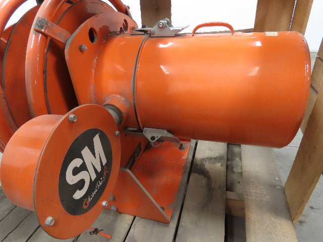 Gleason SM211001-220-12-P-1 Cord Reel 600 VOLT 200 AMP 60' of 8/2 Cable 150 FPM