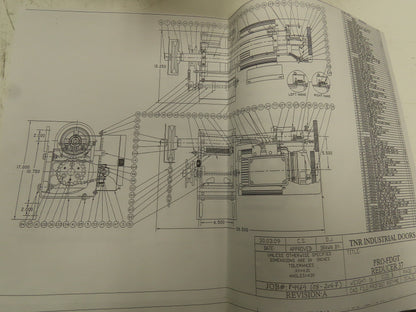 TNR P4469 Industrial Garage Door Opener Operator Motor Drive Manual Override
