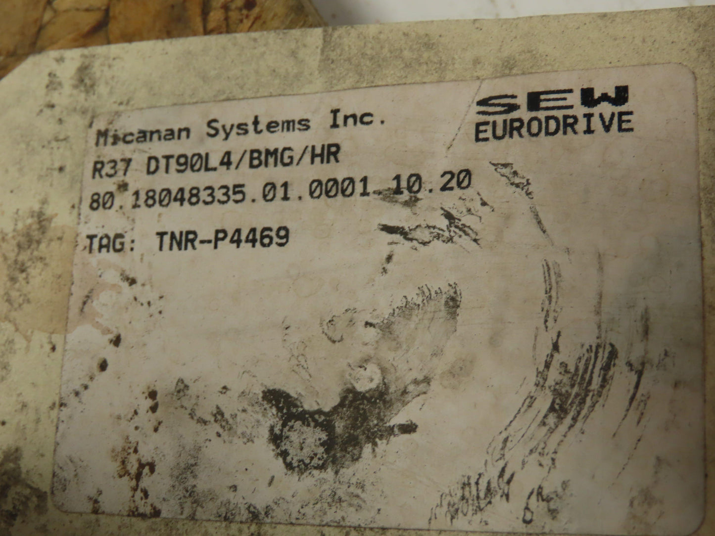 TNR P4469 Industrial Garage Door Opener Operator Motor Drive Manual Override