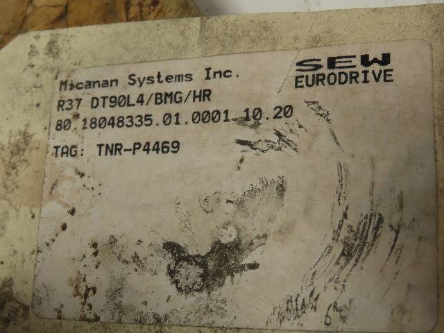 TNR P4469 Industrial Garage Door Opener Operator Motor Drive Manual Override