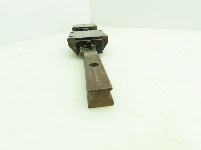 INA KWVE-20 Linear Guide Rail Caged Ball Bearing 2-Block Unit 450mm 17.75"