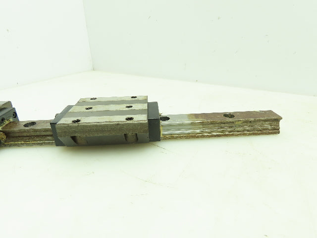 INA KWVE-20 Linear Guide Rail Caged Ball Bearing 2-Block Unit 450mm 17.75"