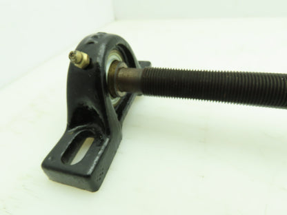 Manual Linear Guide Bearing Block Ball Screw 3/4" Dia 21"L