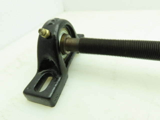 Manual Linear Guide Bearing Block Ball Screw 3/4" Dia 21"L