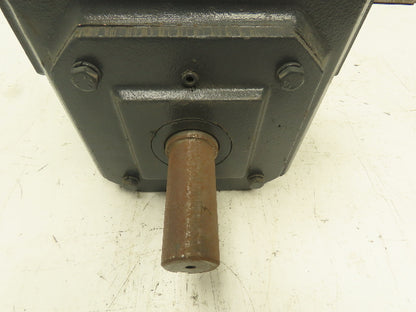 Morse 325UR20 Worm Gear Speed Reducer 20:1 Ratio 3.7Hp 87 RPM L/R Dual Input