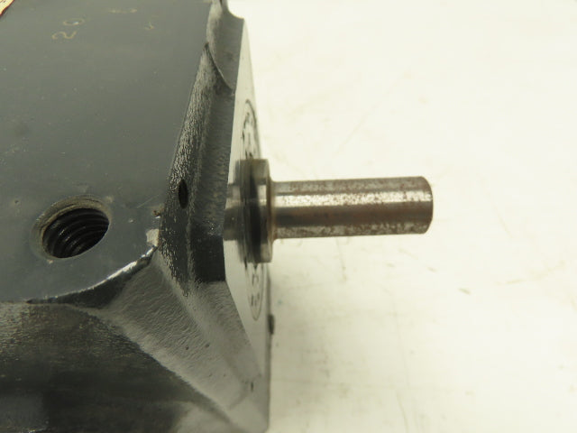 Morse 325UR20 Worm Gear Speed Reducer 20:1 Ratio 3.7Hp 87 RPM L/R Dual Input