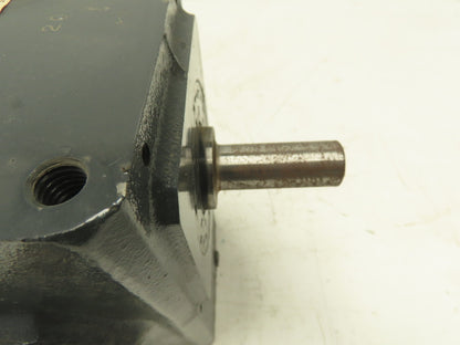 Morse 325UR20 Worm Gear Speed Reducer 20:1 Ratio 3.7Hp 87 RPM L/R Dual Input