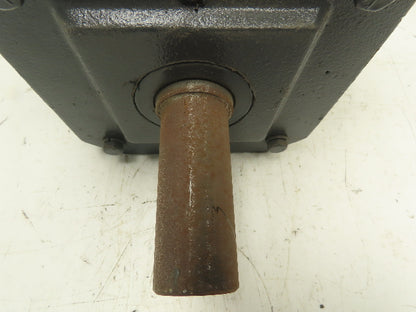 Morse 325UR20 Worm Gear Speed Reducer 20:1 Ratio 3.7Hp 87 RPM L/R Dual Input