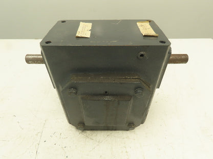 Morse 325UR20 Worm Gear Speed Reducer 20:1 Ratio 3.7Hp 87 RPM L/R Dual Input