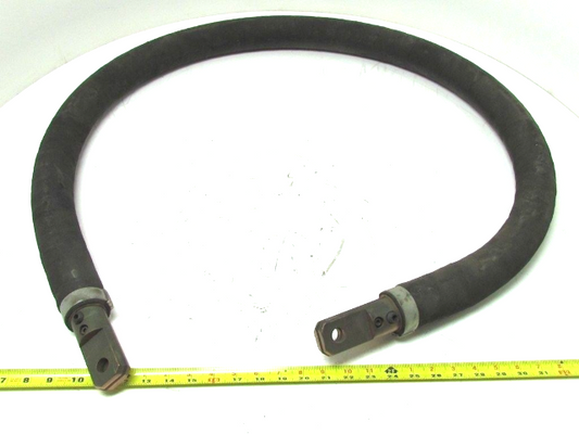 Flex Cable 400MCM Water Cooled 78" Dual Conductor Flex Cable Copper Shunt