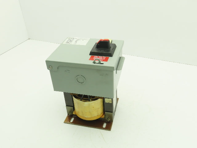 Daykin OMDGTB-03 Step-Down Transformer 1500VA 480V To 120V Disconnect