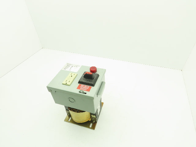 Daykin OMDGTA-03 Step-Down Transformer 1500VA 480V To 120V GFI Outlet Disconnect