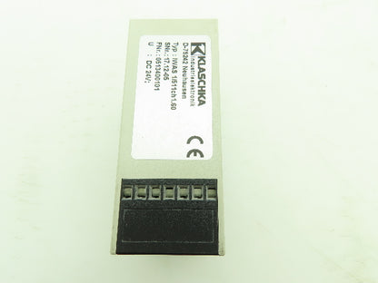 Klaschka IWAS 1/511 Electronic Speed Monitor Controller 24 VDC