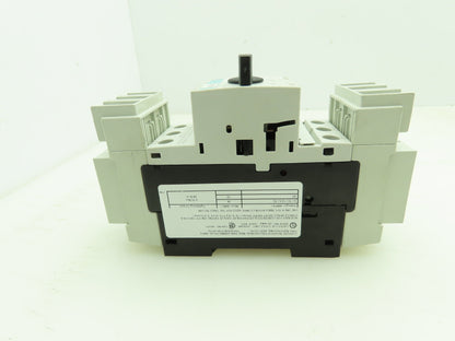 Siemens 3RV1821-4BD10 Circuit Breaker 3Ph 20A 480V Din Rail Mount