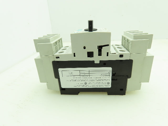 Siemens 3RV1821-4BD10 Circuit Breaker 3Ph 20A 480V Din Rail Mount