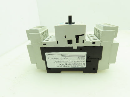 Siemens 3RV1821-4BD10 Circuit Breaker 3Ph 20A 480V Din Rail Mount