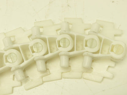 Rexroth 3"x 26' VarioFlow Curve Conveyor Flexible Chain POM Plastic White 2pcs