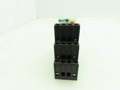 Telemecanique RXL2A12B2BD Ice Cube Relay and Socket 2 Pole 24VDC Lot of 2