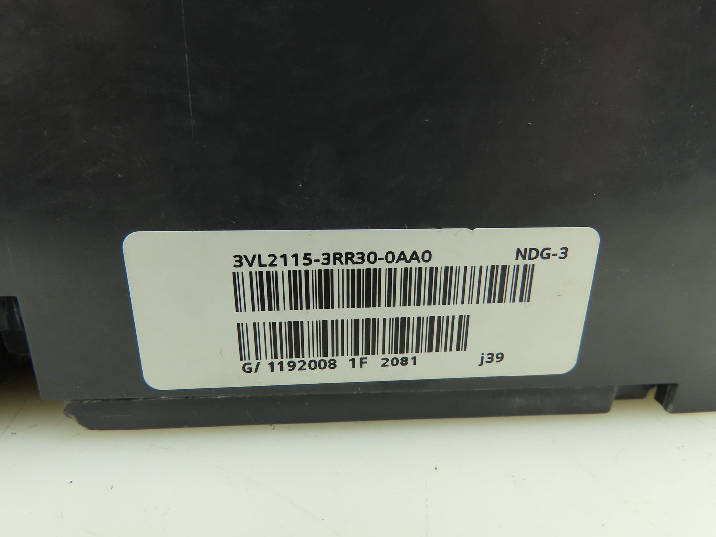 Siemens NDX3B100 Circuit Breaker NDGA 3Ph 100A 600V