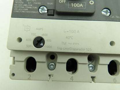 Siemens NDX3B100 Circuit Breaker NDGA 3Ph 100A 600V