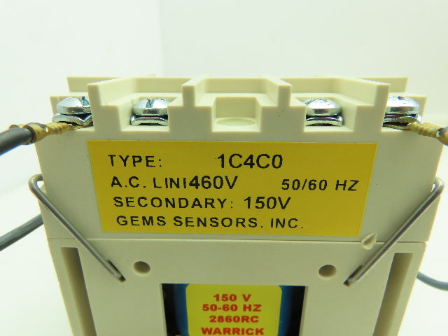 Warrick Controls 1C4C0 Control Relay 460V/150V 2NO