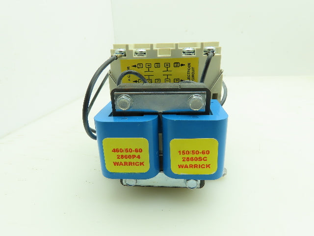 Warrick Controls 1C4C0 Control Relay 460V/150V 2NO