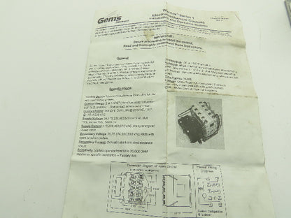 Warrick Controls 14C4A Control Relay 460V Coil 16A 2NO