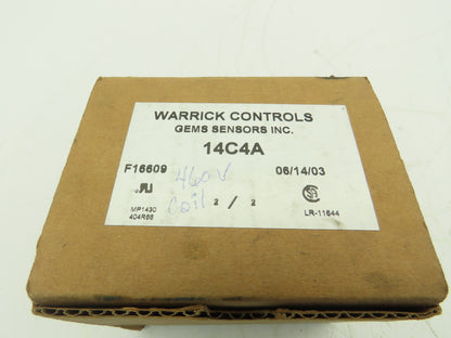 Warrick Controls 14C4A Control Relay 460V Coil 16A 2NO