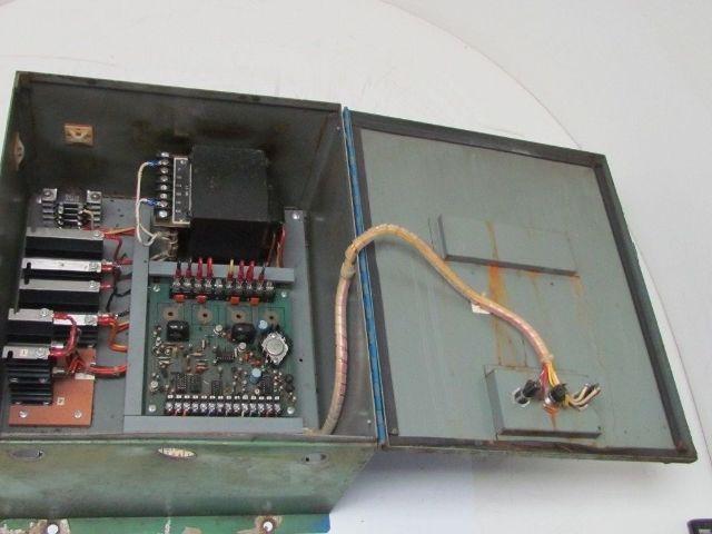 Electro-Matic CALV1-2084/12 P/N 022375 Magnetic Chuck Control 208/460 Volt 12VDC