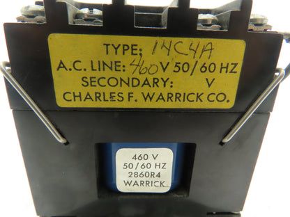 Warrick Controls 14C4A Control Relay 460V Coil 16A 2NO